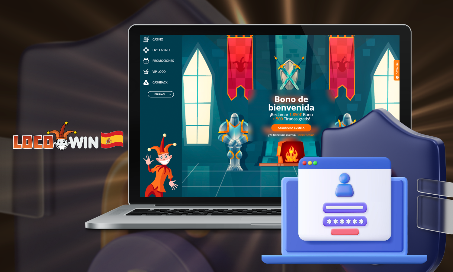 Protección y confort para jugadores en Locowin
